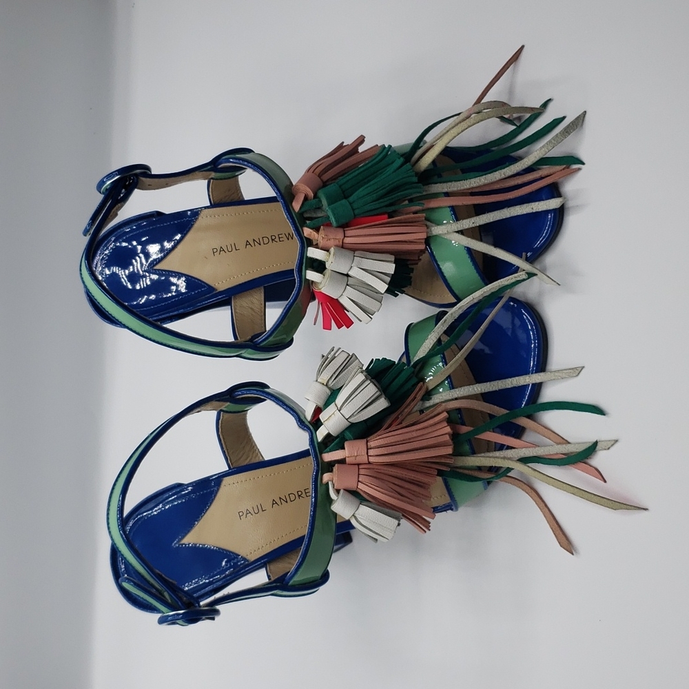 PAUL ANDREW SIZE 39 1/2 MULTI COLORS 100% AUTHENTIC